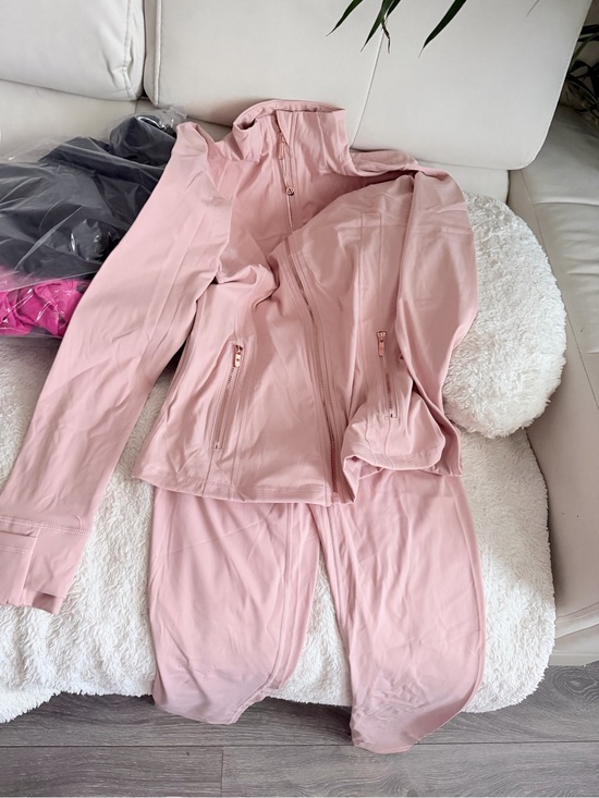 lululemon athletica Pants - lululemon athletica Pink Lightweight Jacket & Leggings Set